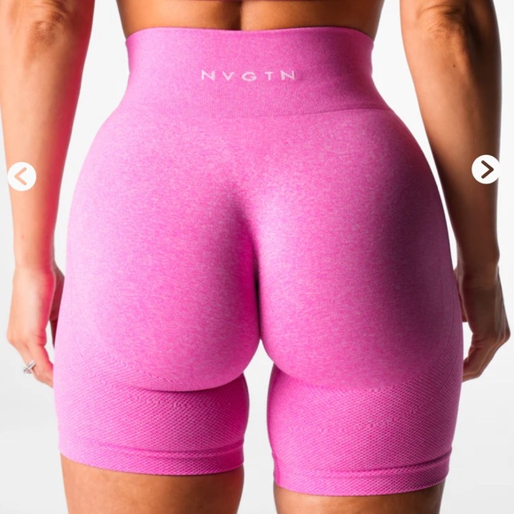 Bubble Gum Pink Lift Seamless Shorts - Picture 3 of 13